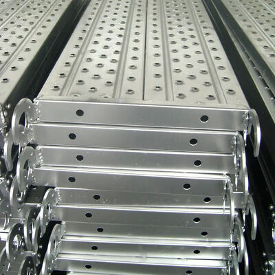 Container Packaging Perforated Steel Plank Customized Length Galvanized