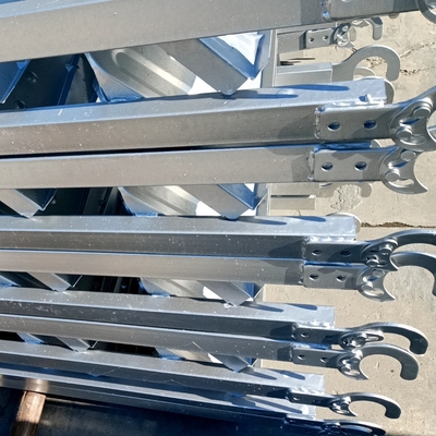 Sturdy Scaffolding Climbing Platforms With 30cm Step Height And 50cm Step Width