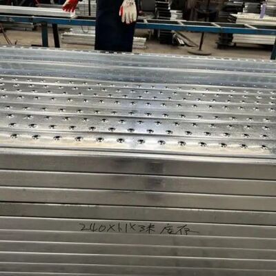 2026 Scaffolding Gi Planks Metal Steel Platform BS1139 Factory Direct Walk Board For Building Material