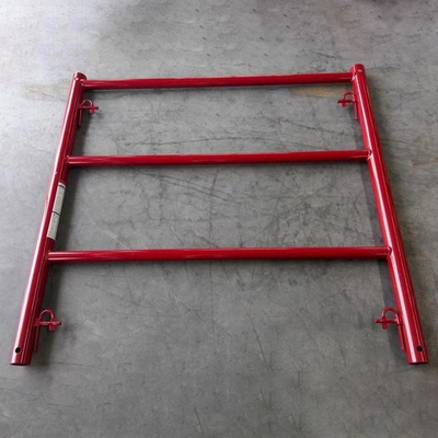 Pre-Galvanized Steel 6' x 2' Ladder Frame Scaffolding for Easy Installation in Commercial Projects